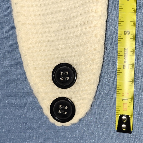 Panda Bear Headband, Fleece lined, Unisex, one size fits most - Picture 6 of 10